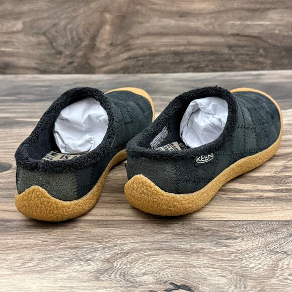 NIB Keen Howser Harvest Leather Slide Slip On Mule Clog Black 8 38.5 - Picture 7 of 11